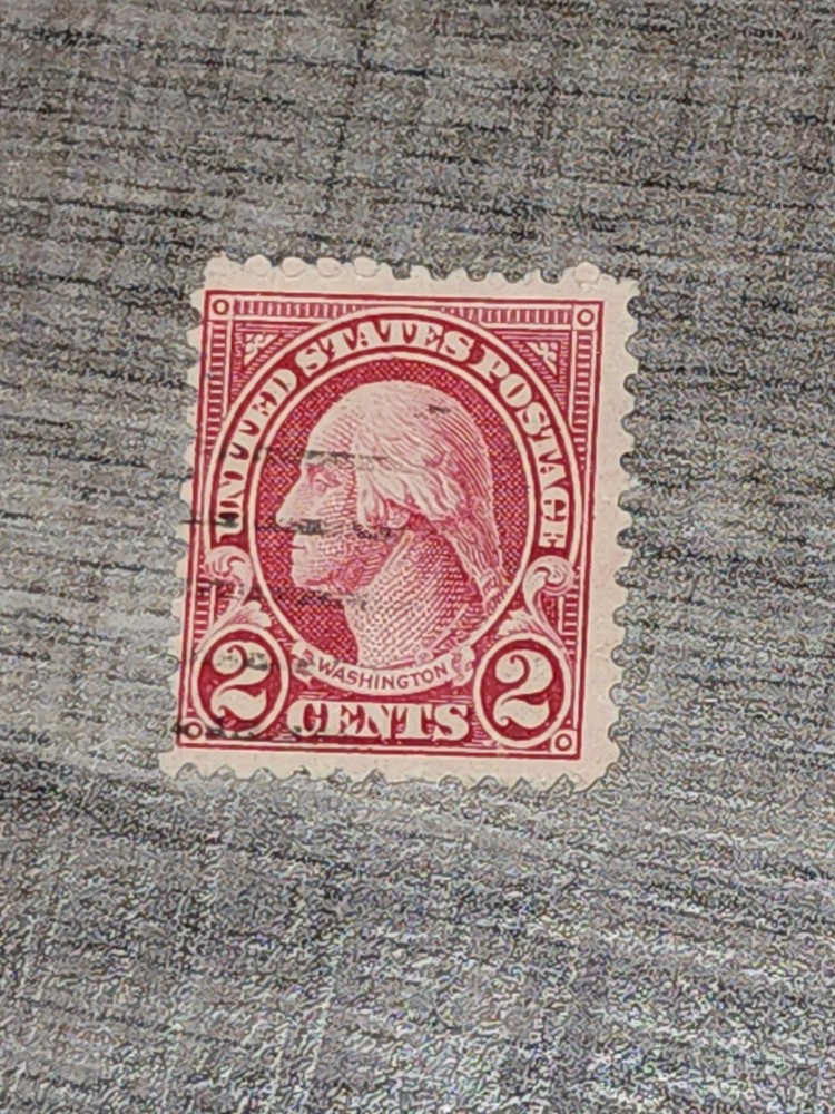 US Unchecked Red Washington 2c Stamp Used - #E426