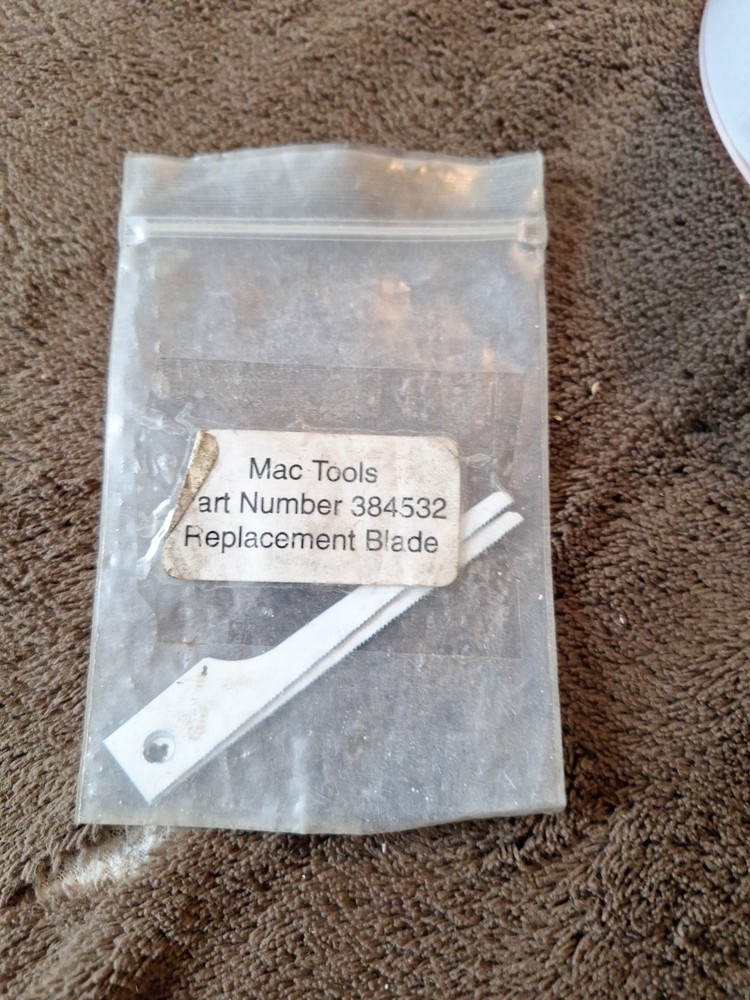 2 Mac Tools Part Number 384532 Replacement Blades Brand New In Package