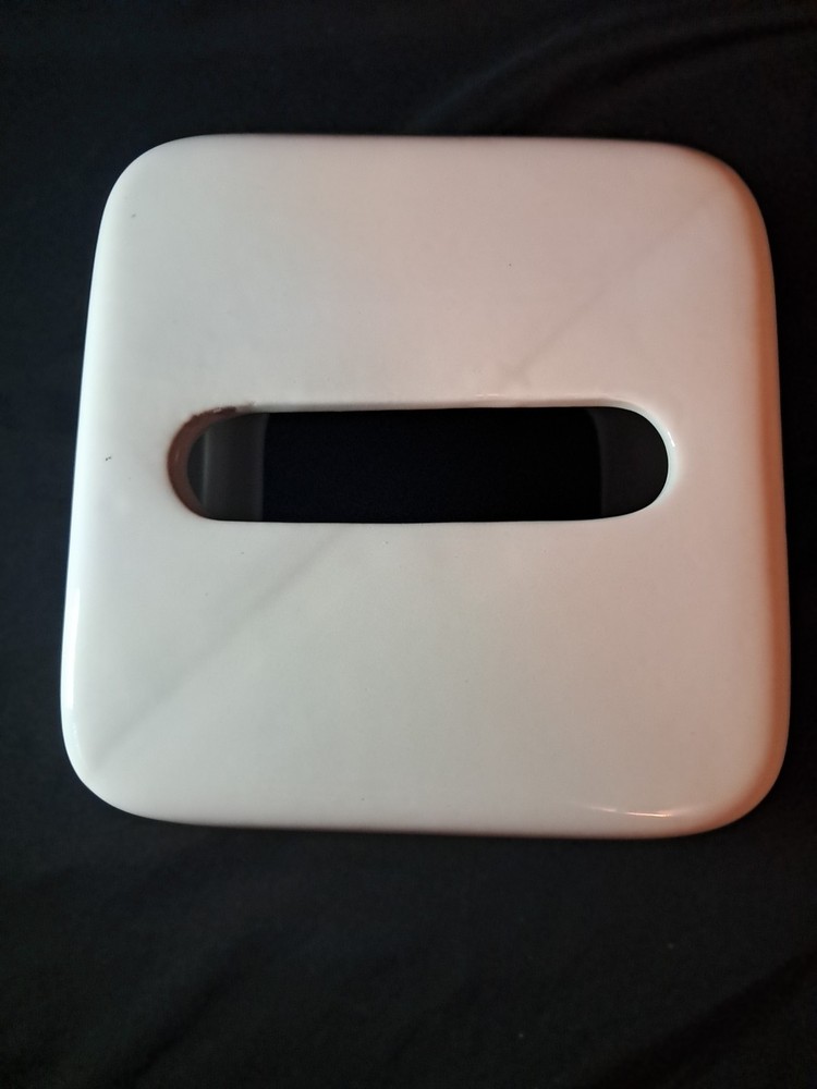 White Ceramic Tissue Box Cover Hobby Lobby