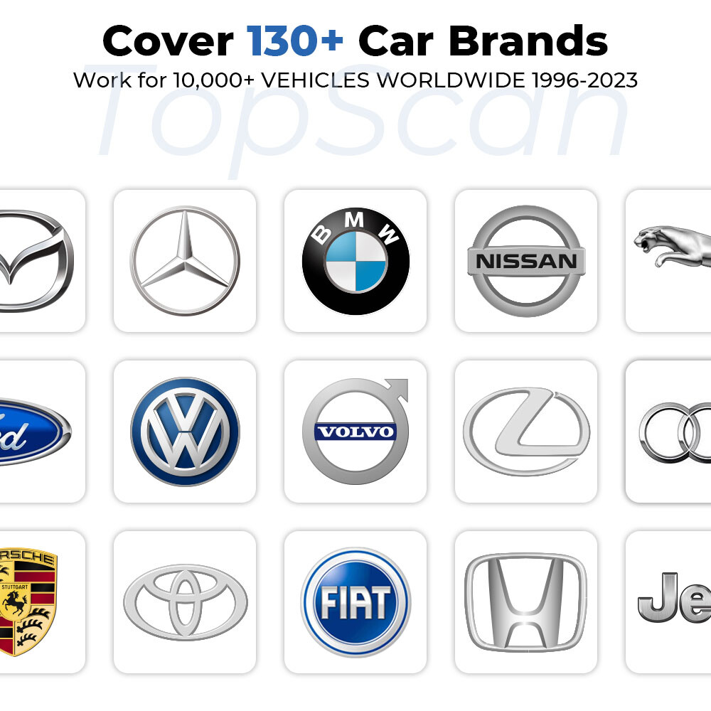 🔥TOPDON TopScan OBD2 Diagnostic Tool Scanner Full System Bluetooth Code Reader