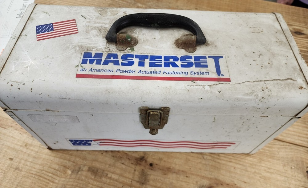 Masterset System 1 Powder Actuated Nail Tool w/ Tool Box