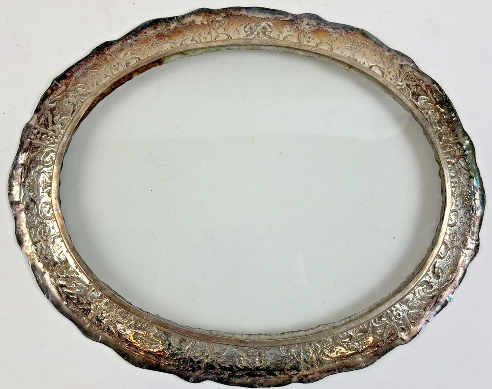 CHIEF JUSTICE WARREN BURGER OVAL SERVING TRAY