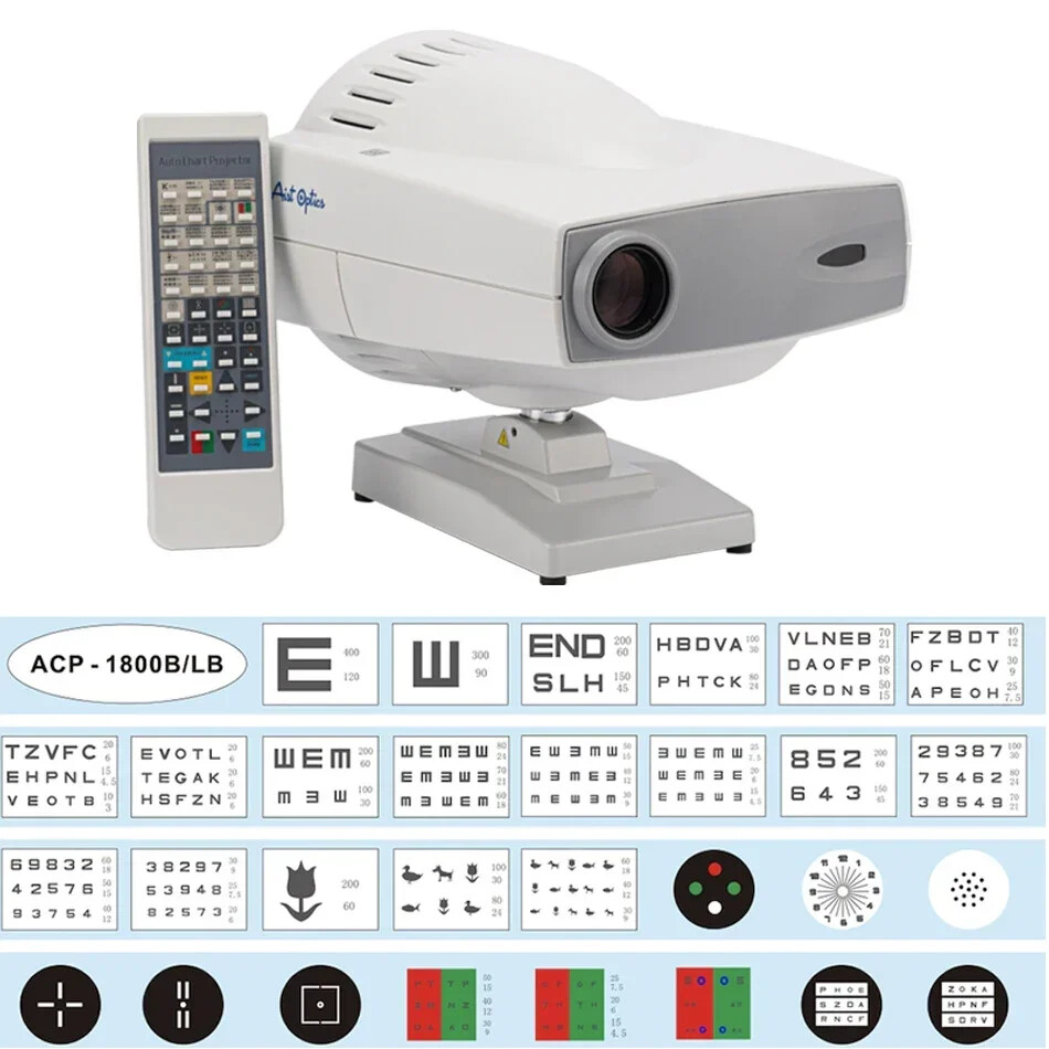 Optometry Instrument Halogen Led Bulb Lamp Auto Chart Projector