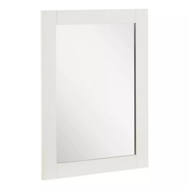 Signature Hardware 22" Fallbrook Vanity Mirror - Soft White