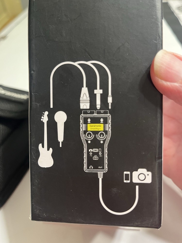 Saramonic SmartRig+ Two-Channel Mic Guitar Interface Recording IOS Android Test