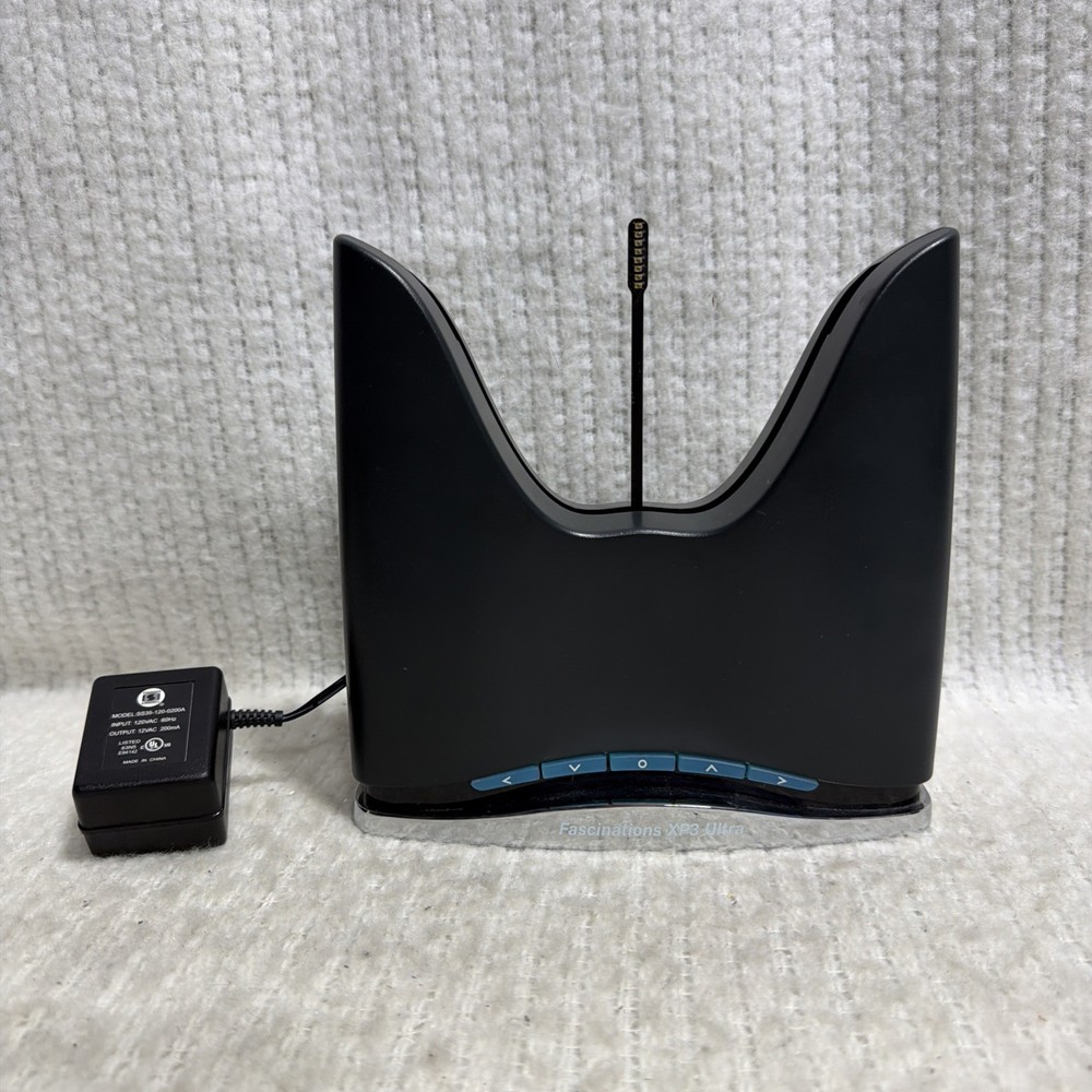Fascinations XP3 Ultra Programmable Message Clock W/ Power Cord Working Great!