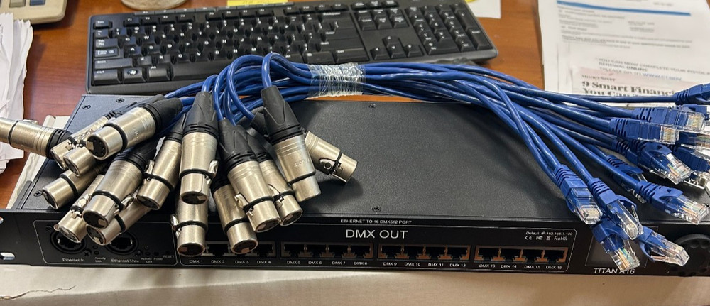 Titan A16 Artnet controller