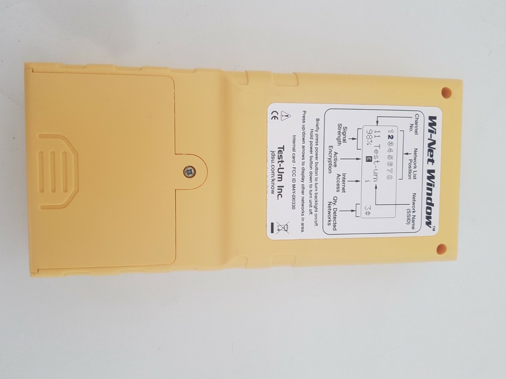 Jdsu.com /know Wi-Net Window Wireless Tester