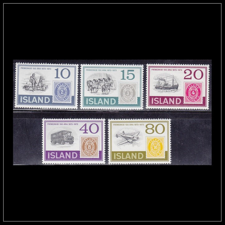 Iceland - 1973 (426-430) Mint never Hinged
