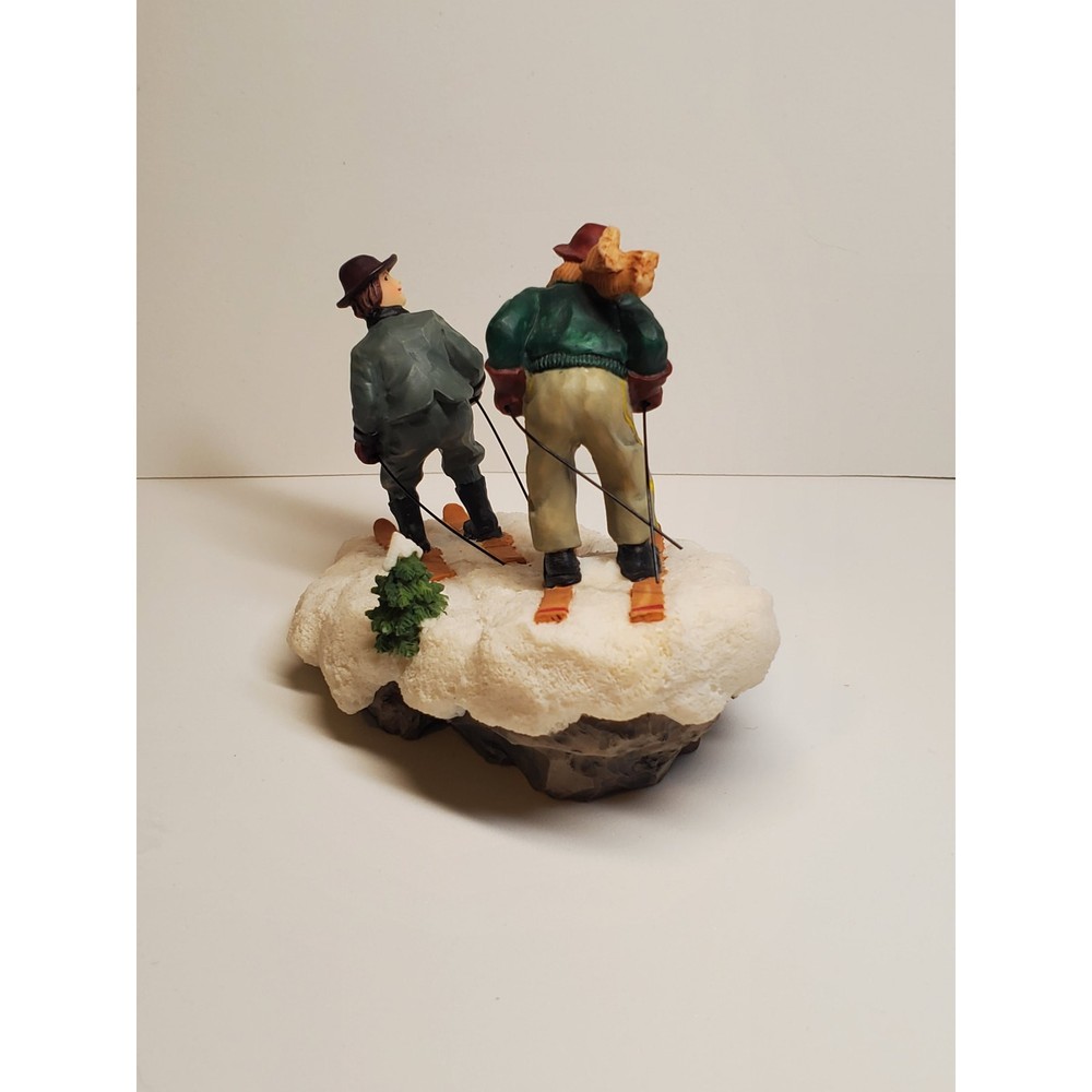 Ski Down Slop Figurine - 3"