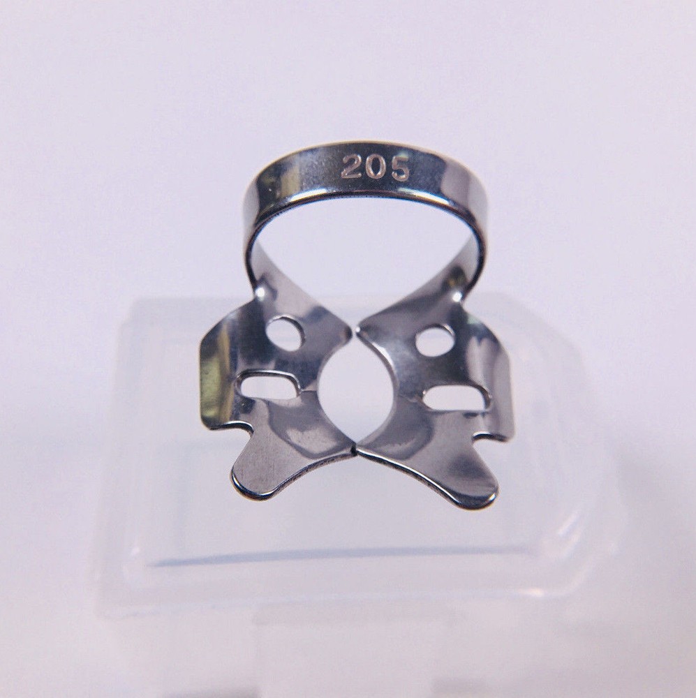 Dental Rubber Dam Clamps Sheets Clips 13Sizes SS
