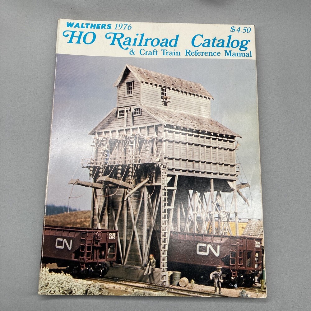 Walthers HO Scale Model Railroad Catalog 1976 Craft Train Reference Manual