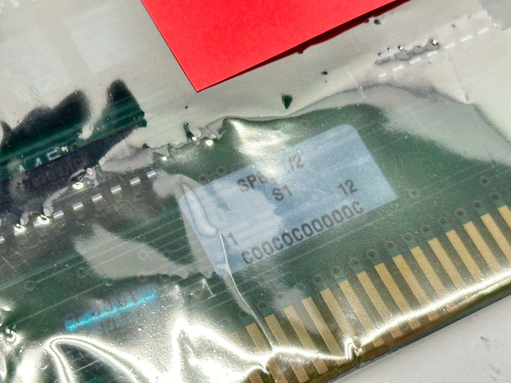 Eberline 11392-D02 Rev E / 10963-C01D SP6E 1/2 SP6E 2/2 ESBC Memory Board Combo