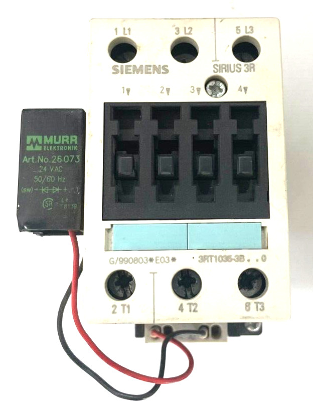 Siemens 3RT1035-3BB40 Motor Starter Contactor