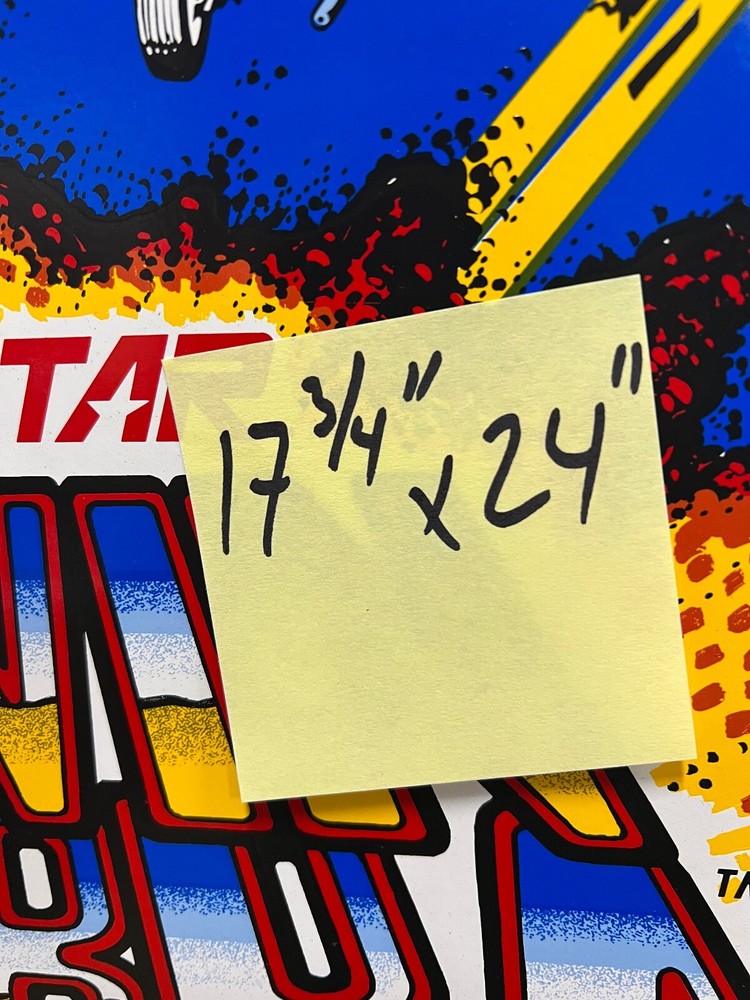 NOS Romstar TWIN COBRA side art set