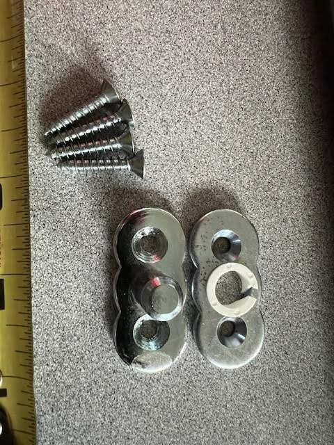 BOMMER DOUBLE ACTING CENTER PIVOT SET WITH FASTENERS