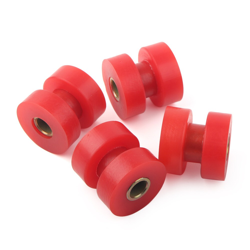 90.9053R Poly Peterbilt Exhaust Bushings Red