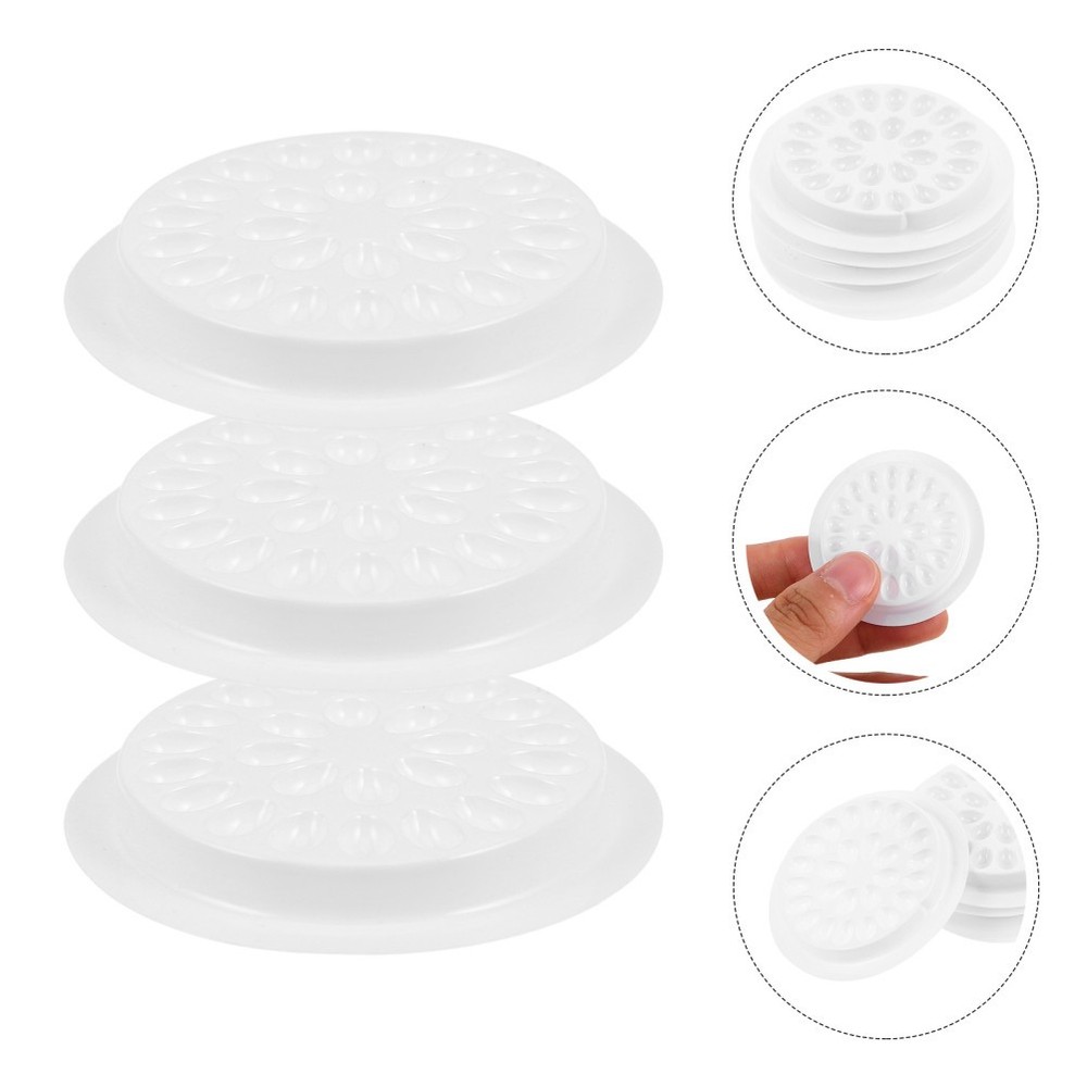 100 Pcs Lash Glue Board Eyelash Extension Accessories Organizer Container