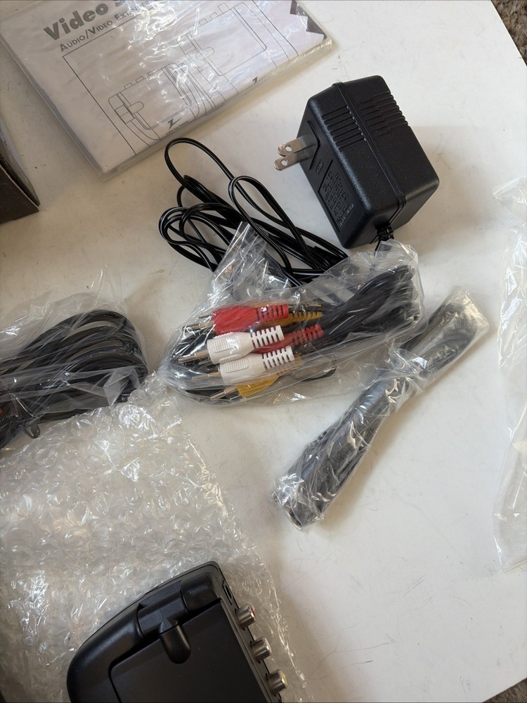 Zenith Wireless Stereo Audio Video Sender Kit COMPLETE!