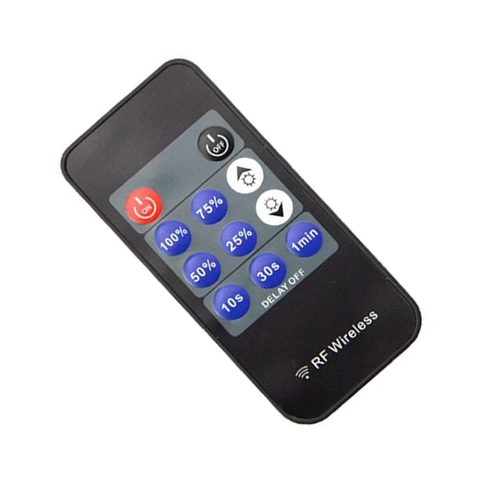 DC12V-24V 8A Dimmer Switch Controller With 11-Key RF Wireless Remote For LED