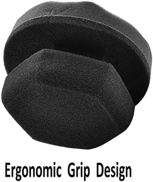 Hex-Grip Tire Dressing Pads - 2 Pack, Washable & User-Friendly Tire Applicators