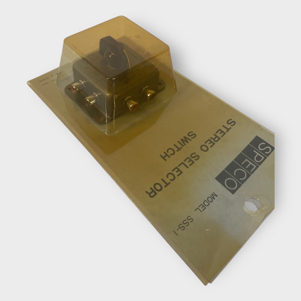Speco SSS-I Stereo Selector Switch *NEW*
