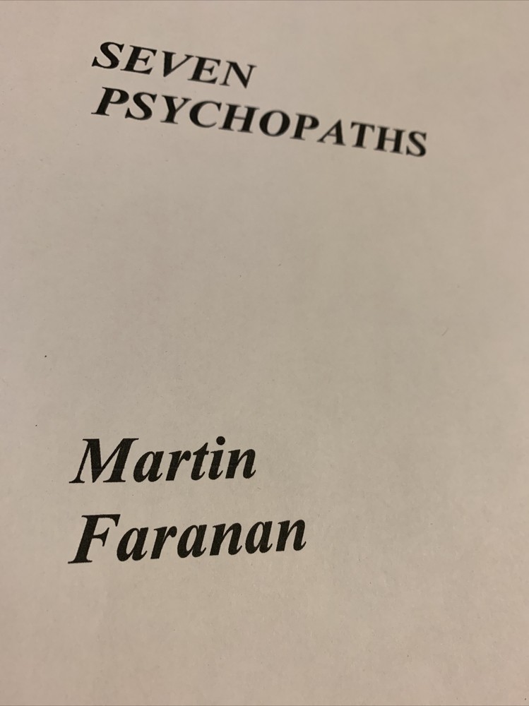 seven psychopaths Movie Props