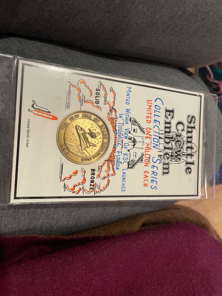 COLUMBIA Shuttle Crew Emblem ATLANTIS