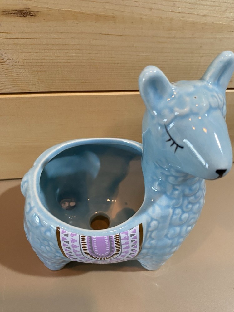 Alpaca Ceramic Planter New
