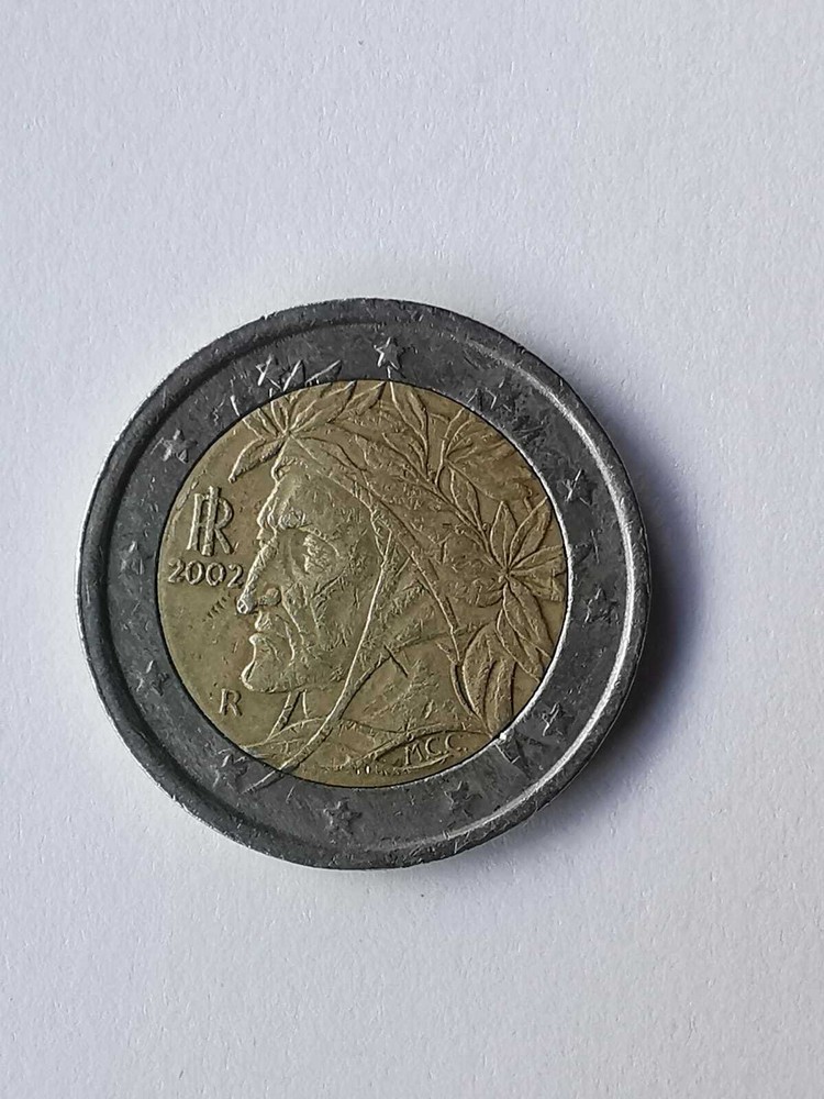 2 EURO ITALY ERROR 2002.