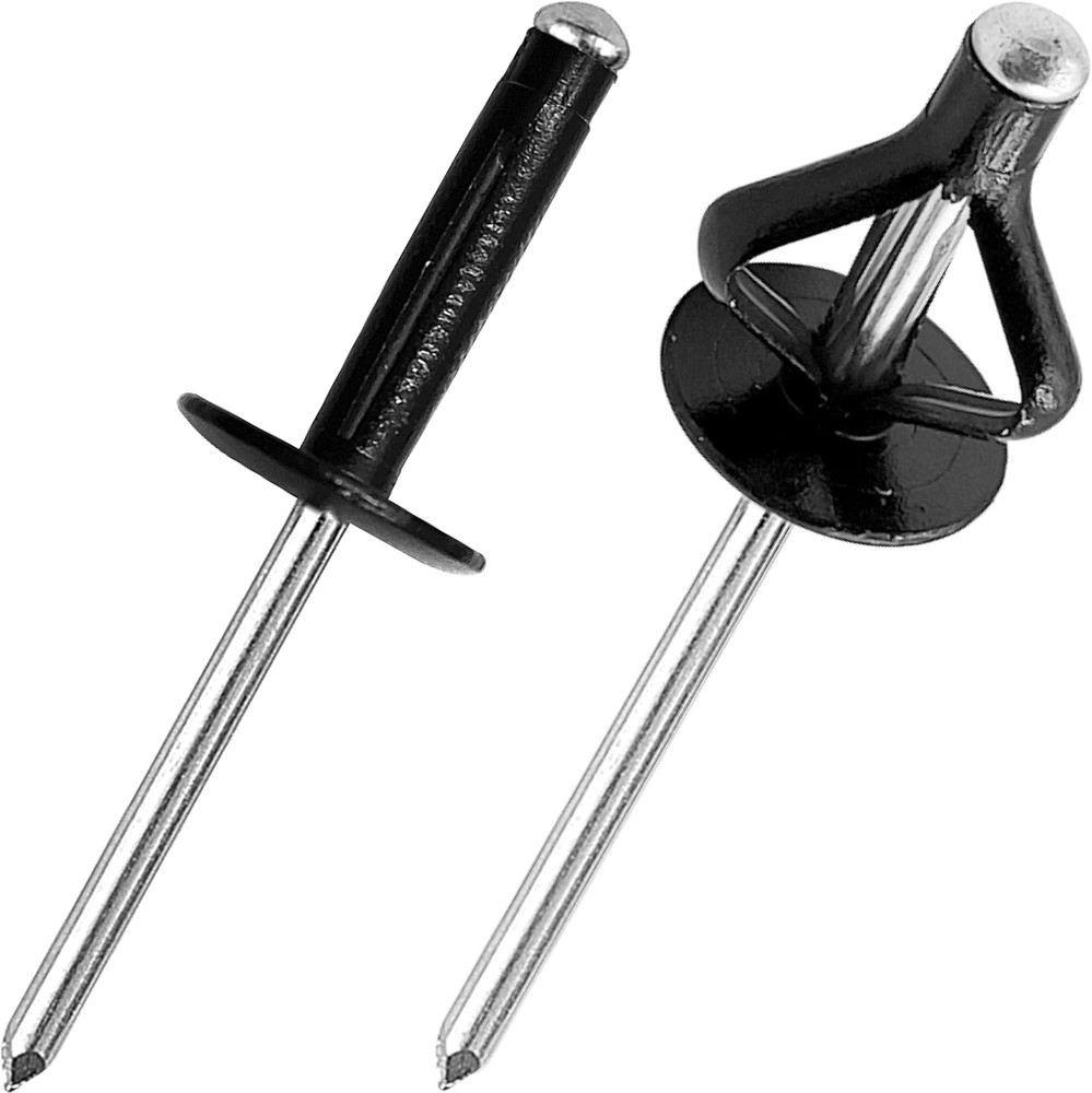 50PCS Tri-Fold Aluminum Blind Rivets, Tri Grip Exploding Pop Rivets for Automoti