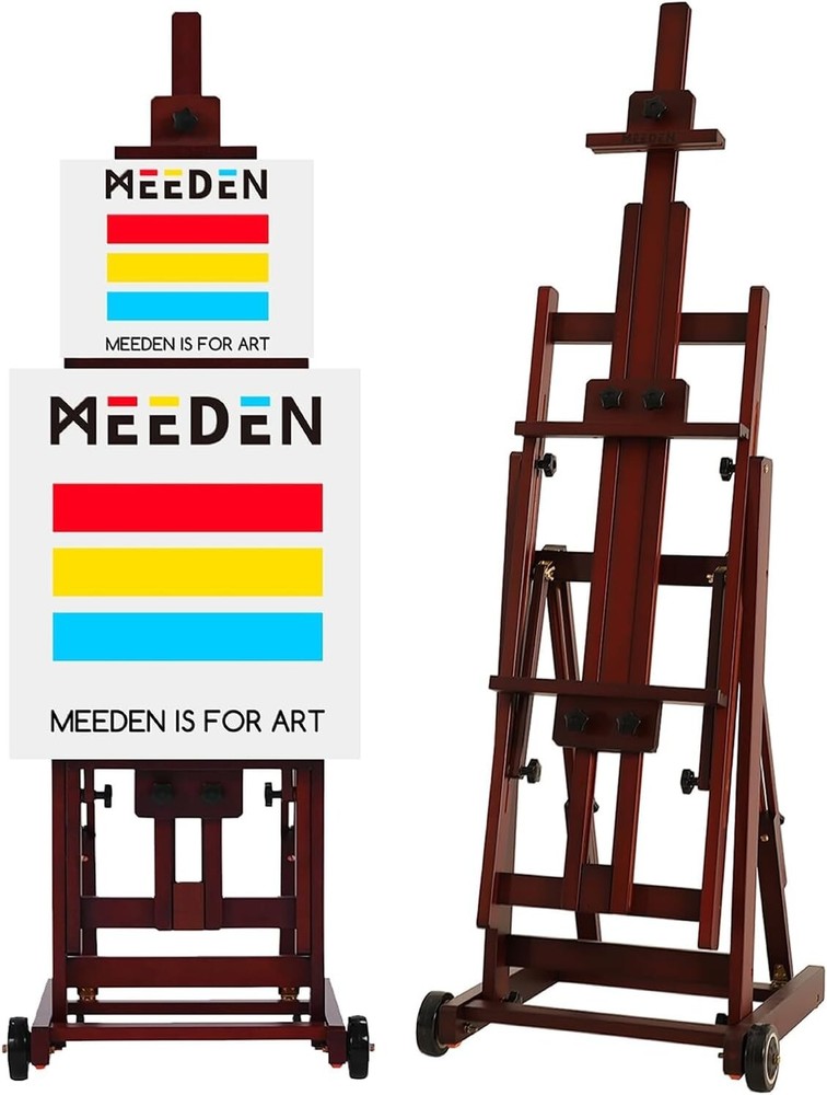 Multi-Function Studio Easel,H-Frame Easel,Painting Easel for Adults,Artist Ea...