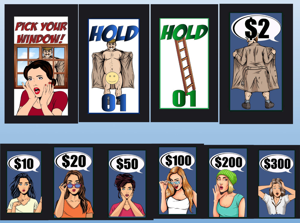 Pulltabs single pull cardboard tickets 2pt Adult Custom Great Bridal Shower Game