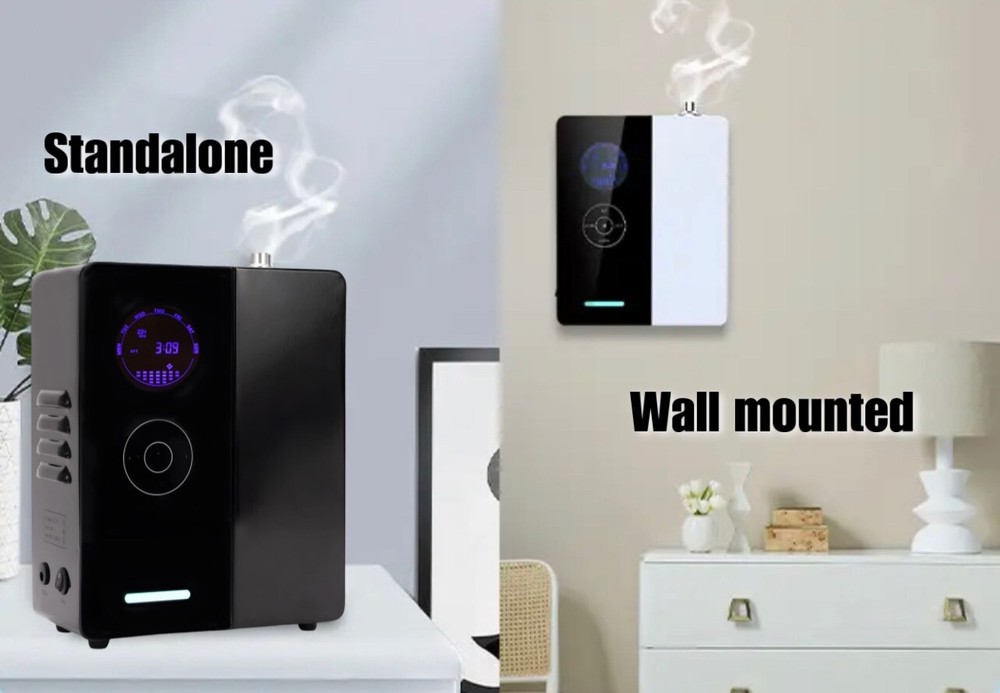 BLACK DaVinci360 HVAC Ready Scent Diffuser 200mL / Aroma360 For 1900 Sqft Plus