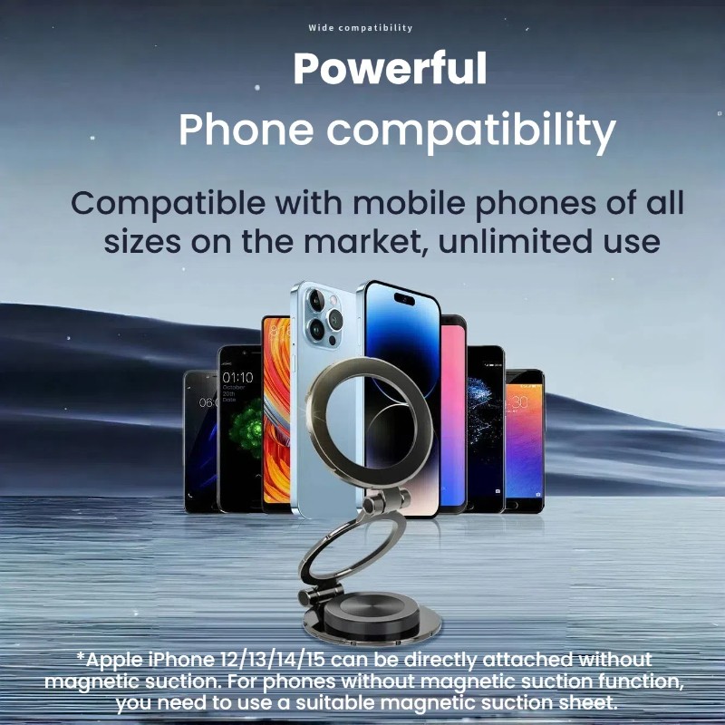 Universal Adjustable Magnetic Car Mount Holder for Cell Phone iPhone Samung
