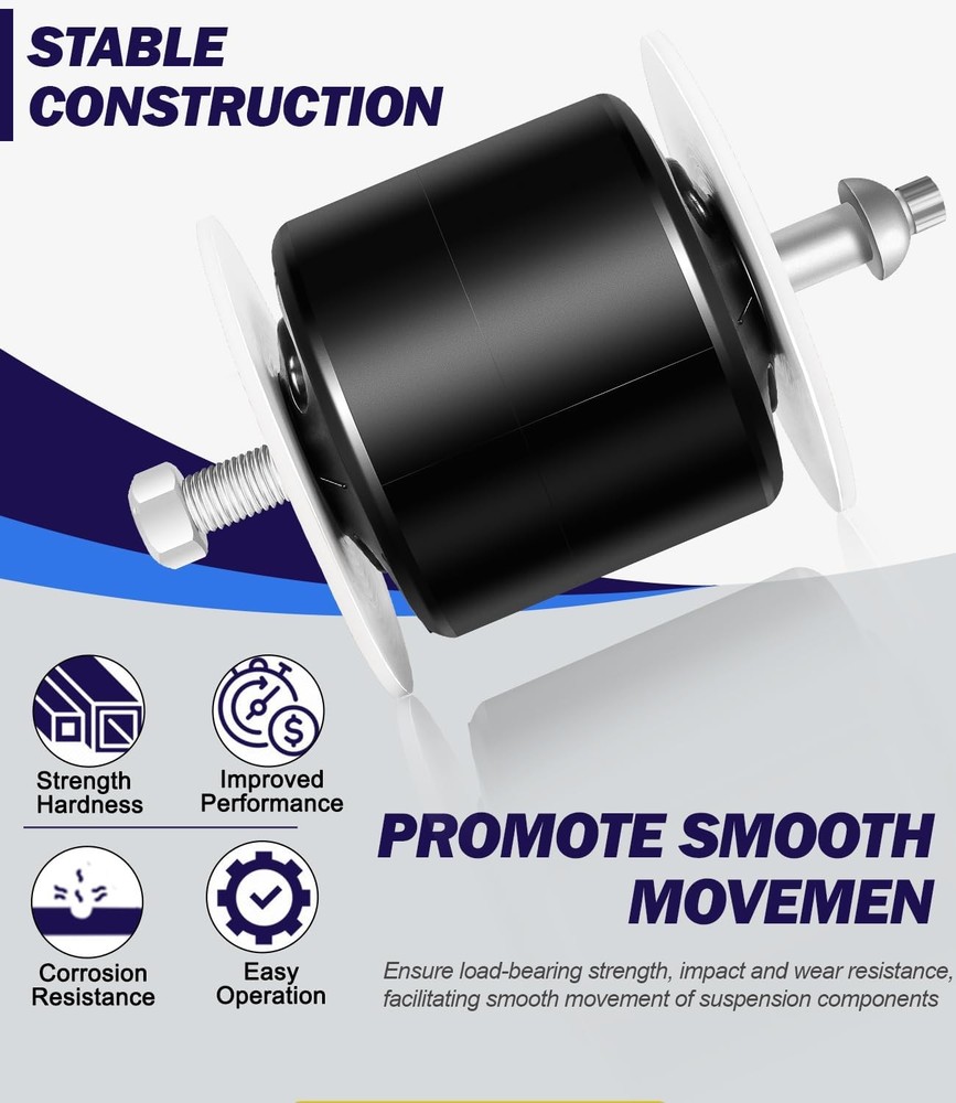 Replace for Hendrickson S-24691 S-21166 Quick Align Pivot Bolt Bushing Kit