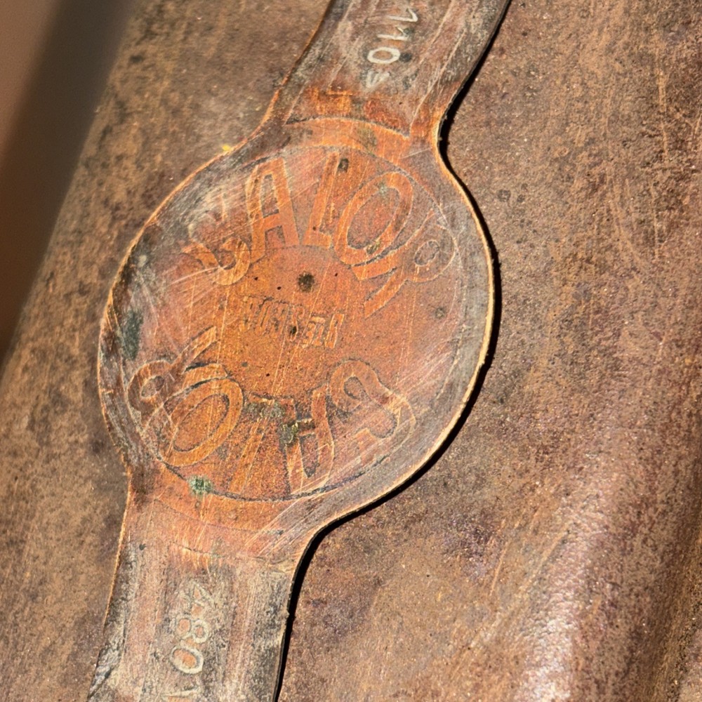 Antique Galor Cast Iron Flat Iron Rustic Primitive Décor Heavy Rusty