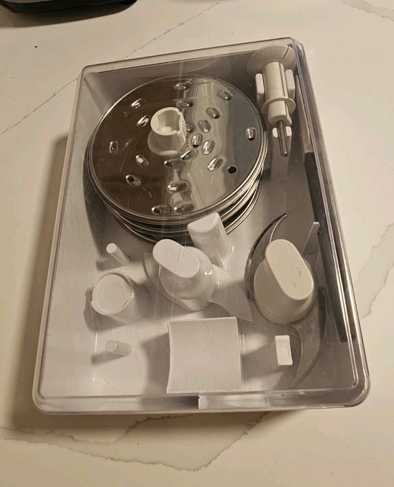 KitchenAid Architect 7-Cup Food Processor COMPLETE SET w/ Storage Case - Tested