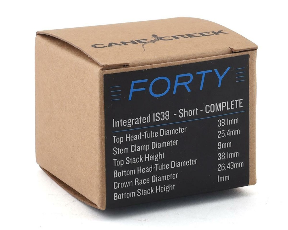 Cane Creek 40 Short Cover Headset (Black)