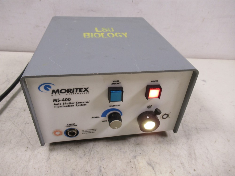 Moritex MS-400 Auto Shutter Camera Illumination System Light Source
