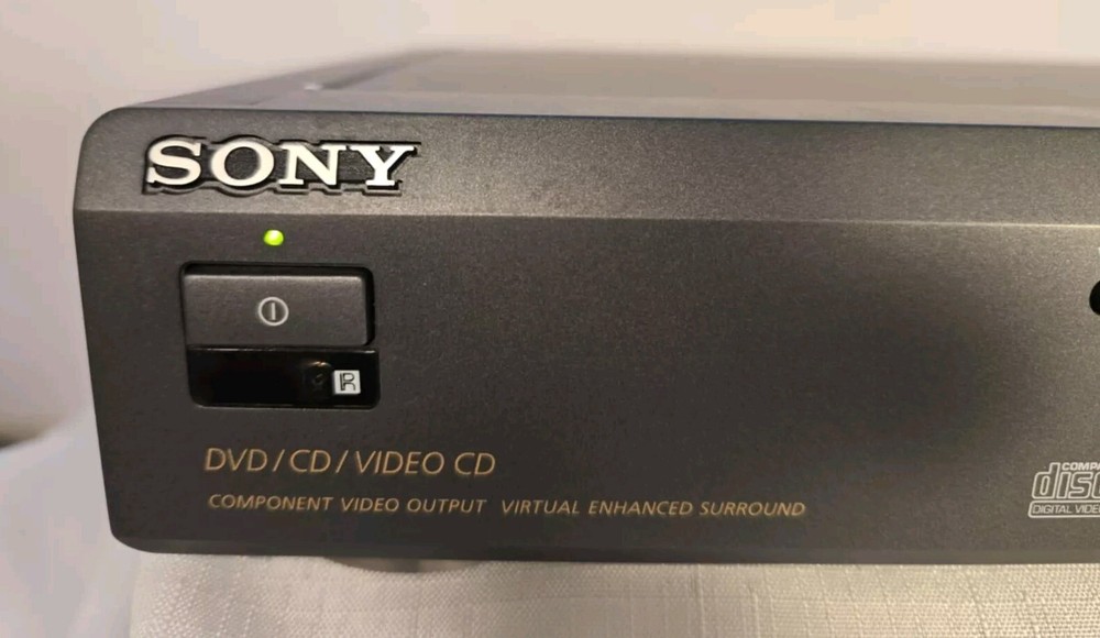 SONY DVD/CD Player DVPS - 350 Digital Doby Component Video Output/ Virtual...
