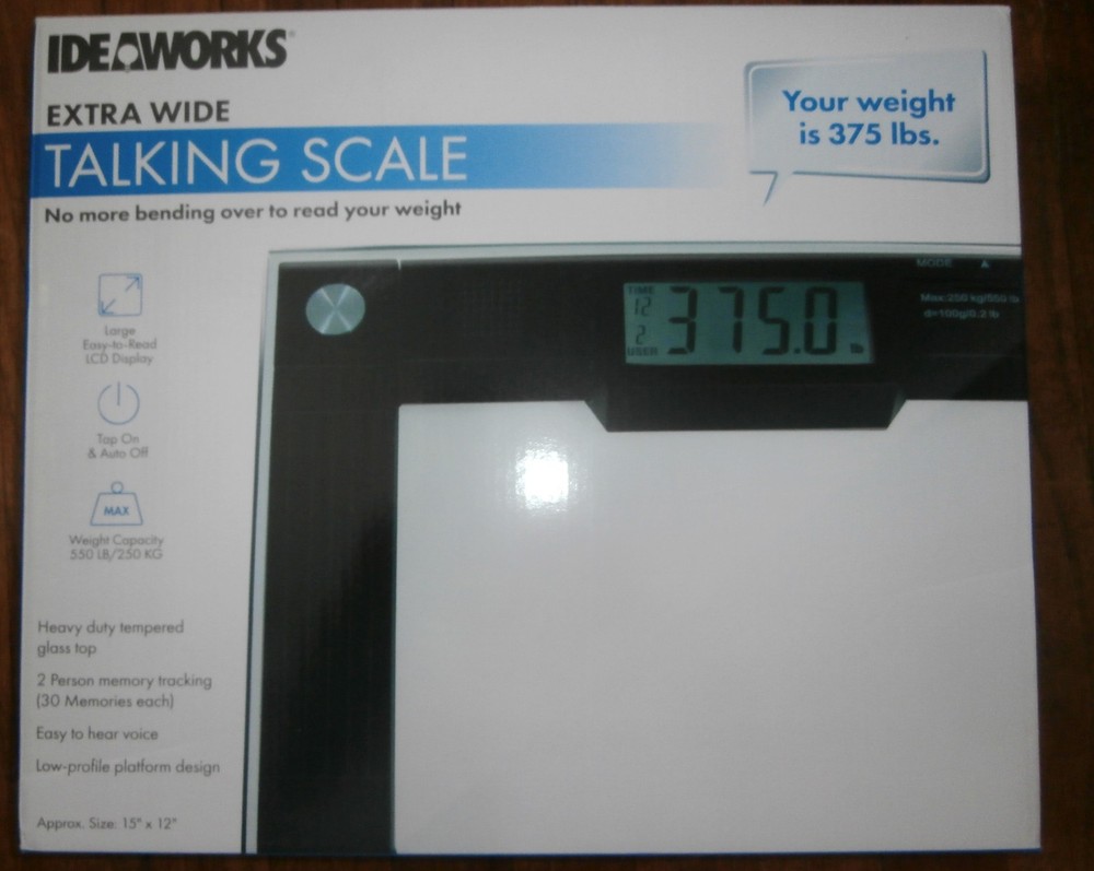 IdeaWorks Talking Scale Extra Wide