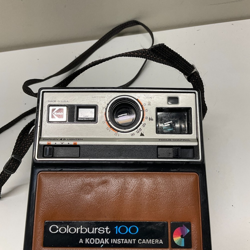 Kodak Colorburst 100 Polaroid Instant Camera Adjustable Focus TESTED