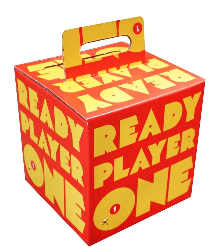 Ready Player One 7.75" x 7.75" x 7.75" Flat Empty Gift Box