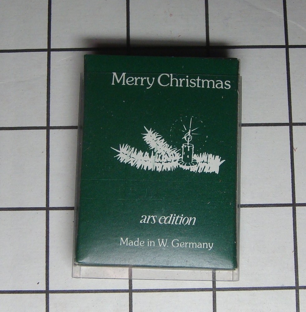 1987 Authentic Candle Light Christmas Silver Hummel Thimble ARS Limited Edition