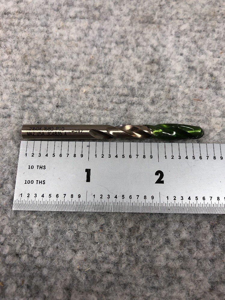 12 Pcs PRECISION TWIST DRILL SR2935 Size .2160