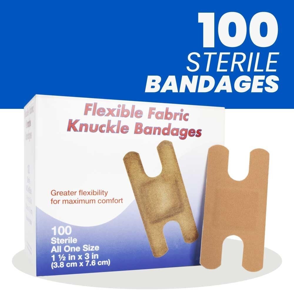 Knuckle Adhesive Bandage Knuckle, 100/Box