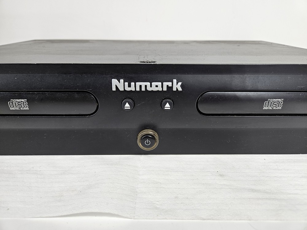 Numark CDN25 Professional Dual CD Player W/ Controller *UNTESTED* No Power Cord