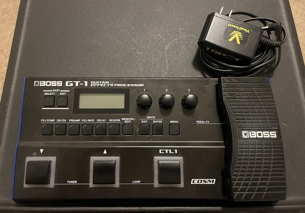 Boss GT-1 With Power Supply Used