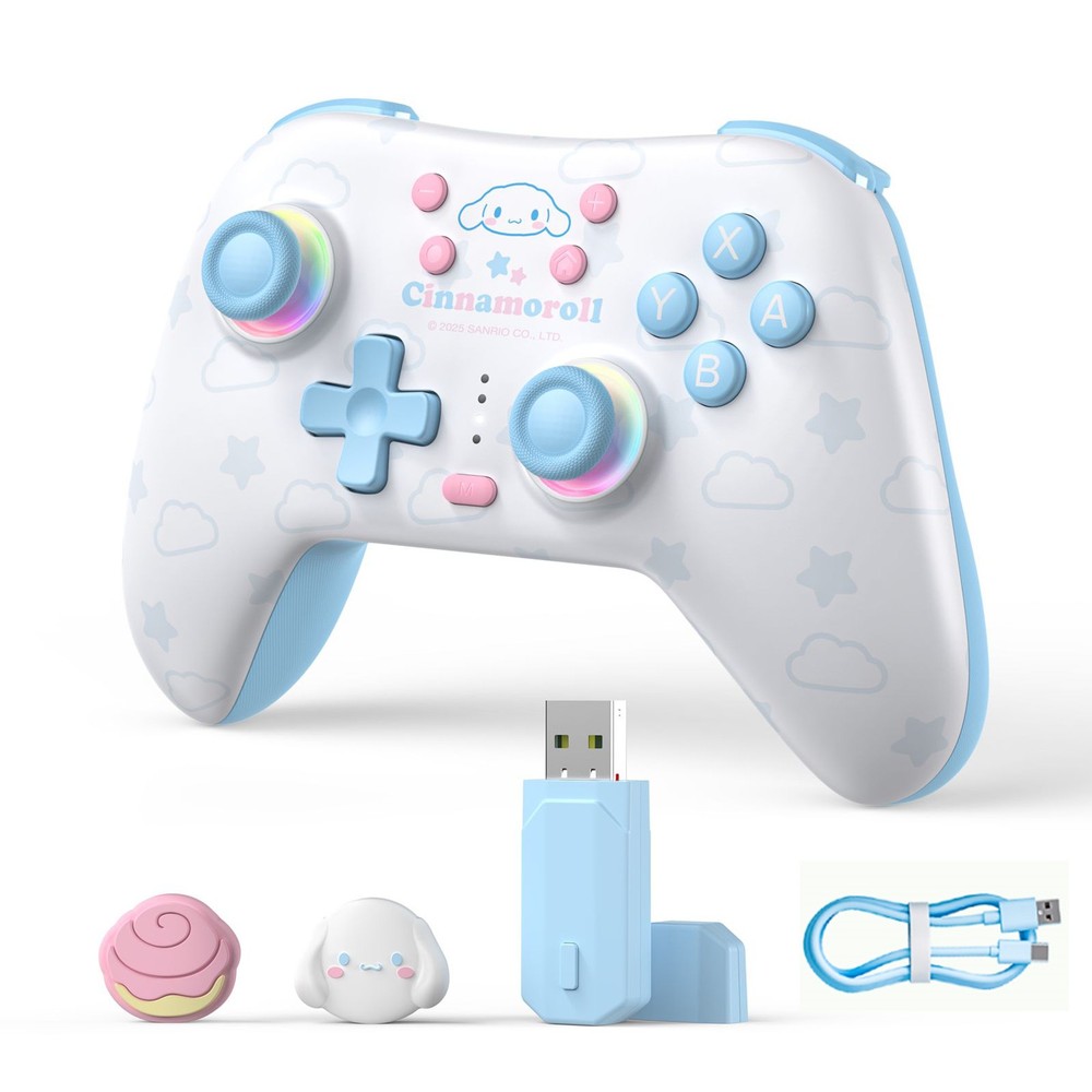 GeekShare Switch Wireless Controller Bluetooth Gamepad for PC/Switch/iOS/Android